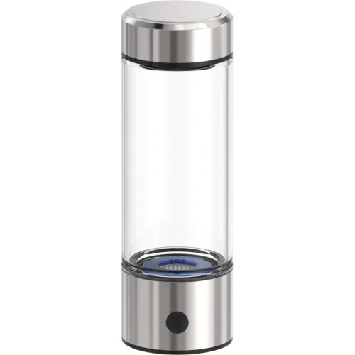 Hordozható hidrogénes víz készítő kulacs, Inox